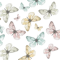 Servett Light Butterflies