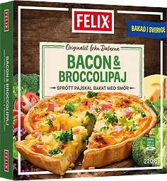 Bacon Broccoli Paj