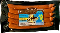 Grillkorv Nöt Hot Dogges