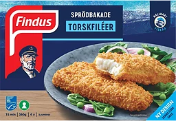 Torskfiléer Sprödbakade