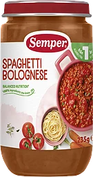 Barnmat Spagetti & köttfärssås 12 Mån