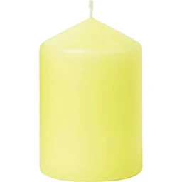 Blockljus Gul 10cm