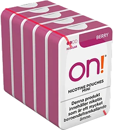 Nikotinpåse Berry 5-p