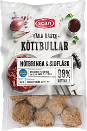 Köttbullar Våra Bästa 98% Kötthalt
