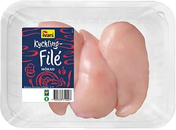 Kycklingfilé mörad