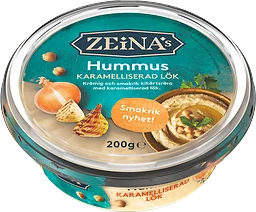 Hummus Karamelliserad Lök