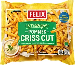Pommes Criss Cut Frysta