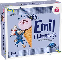 Glasstrutar Emil i Lönneberga 5-pack
