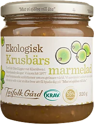 Krusbärsmarmelad KRAV Torefolk Gård