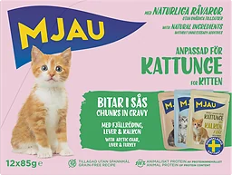 Kattmat Våtfoder Multibox Kattunge 12-pack