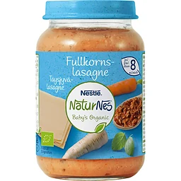 Barnmat Lasagne Fullkorn mild Ekologisk 8mån