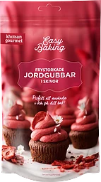 Jordgubbar Frystorkade