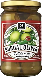 Gordal Oliver Jalapeño