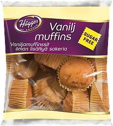 Vaniljmuffins Sockerfri