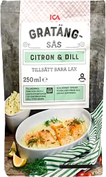 Gratängsås Citron & Dill 250g