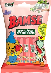 Fruktstänger med Hallonsmak 5-pack