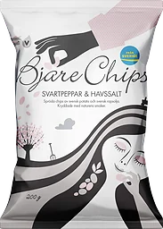 Chips Svartpeppar & havssalt