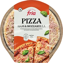 Glutenfri Laktosfri Pizza Ham & Mozzarella