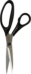 Universalsax Svart 23,5cm