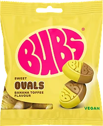 Banana Toffee Ovals