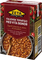 Italiensk tomatsås Vita bönor