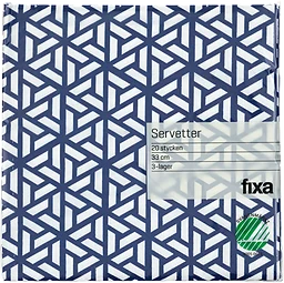 Servett Hexago 33cm