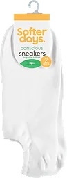Sneaker Organic Cotton Vit 37/40 2-pack