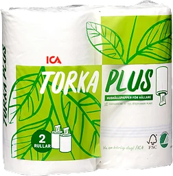 Hushållspapper Torka plus 2-p