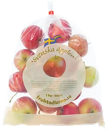 Äpplen i påse Röd Sort Hebe Frukt & Grönt
