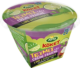 Crème Fraiche Lätt Lime & koriander 11%