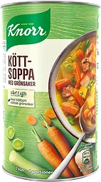 Köttsoppa med grönsaker 550g