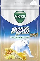Halstabletter Honey Fresh Ginger