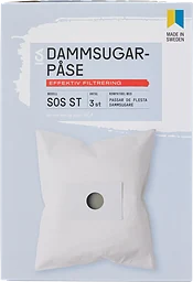 Dammsugpåse SOS ST 3-p