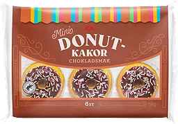 Donutkakor choklad