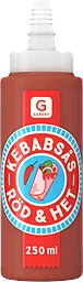 Kebabsås Röd Het