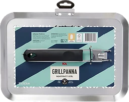 Grillform med handtag 37x26,5cm
