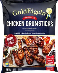 Chicken drumsticks BBQ Fryst