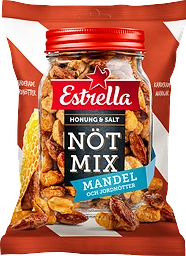 Mandel Jordnöt Nötmix Honung Salt