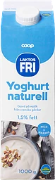 Laktosfri Yoghurt Naturell