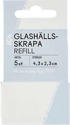 Glashällsskrapa Refillblad 5-p