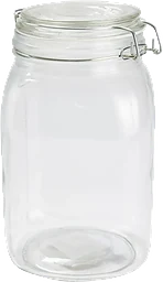 Glasburk 1,5L med Glaslock