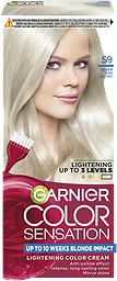 Hårfärg Silver ash blonde S9