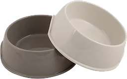 Vatten och Matskål Plast Large