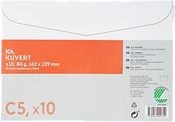 Kuvert C5 10-p