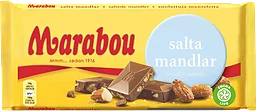 Chokladkaka Salta mandlar