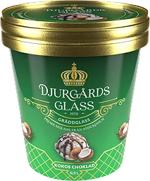 Gräddglass Kokos-choklad