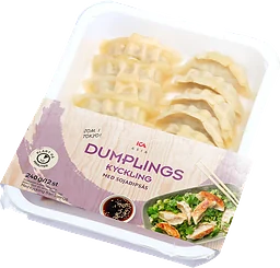 Dumplings Kyckling Färska