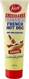 French Hot Dog Amerikansk Dressing