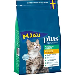 Torrfoder plus+ kastrerad utekatt Kyckling