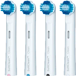 Tandborstrefill Clean 4-pack
